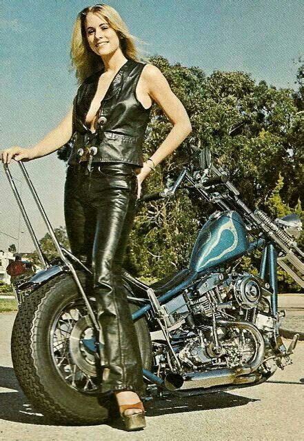 old biker chick